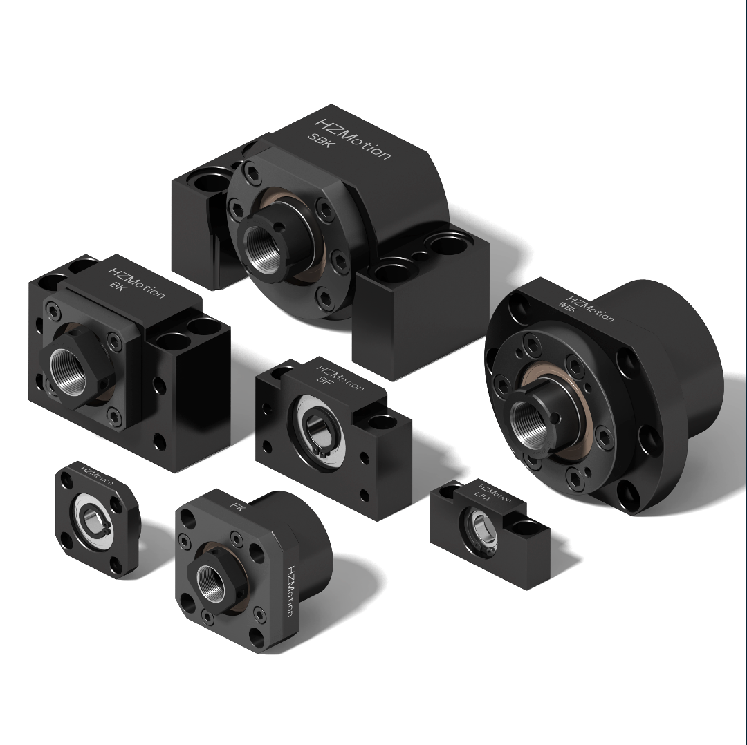 HZMotion 滚珠丝杆轴承座产品家族